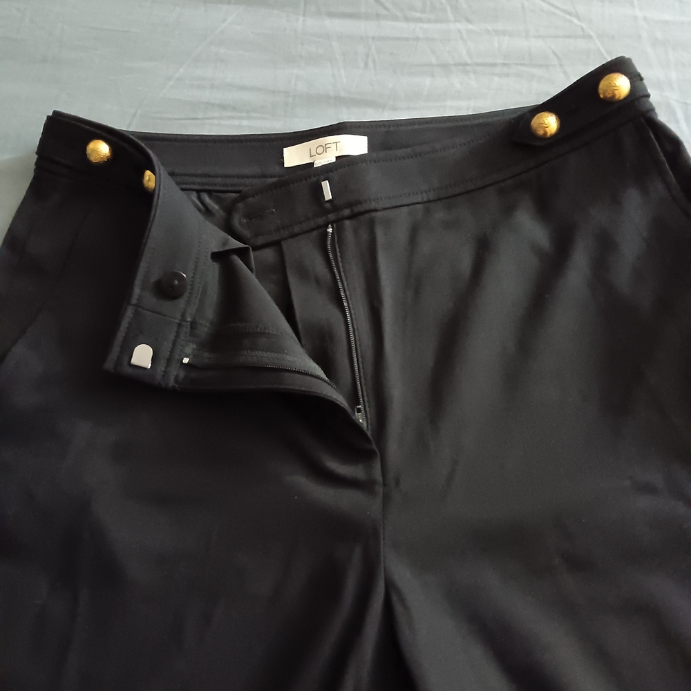 LOFT Elegant Black Pants